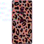 Sony Xperia XZ3 Transparent Mobilskal Leopardskrud