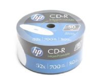 HP CD-R 700MB, 52X, white, InkJet Printable, 50 pieces (14223)