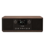 Pure Classic C-D6 Radio/CD Player - Coffee Black/Walnut