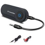 Bluetooth 5.0 Audio Transmitter Wireless Stereo Dongle Adapter USB Fr TV Speaker