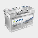 VARTA Start- & förbrukningsbatteri Professional Dual Purpose AGM LA 70, AGM, 12 V, 70 Ah
