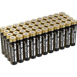 Batteri AAA (R03) Alkaliskt Ansmann 1.5 V 44 st
