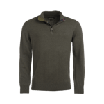 Barbour Half Zip Knitted Jumper Grön