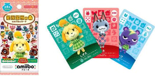 Animal Crossing  Happy Home Designer Amiibo 3 Card Pack Series 4 /3 - J1398z