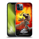 Head Case Designs Officially Licensed Jurassic World Dinosaurs Key Art Hard Back Case Compatible With Apple iPhone 12 / iPhone 12 Pro