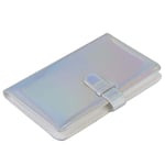 Album photo, mini-ordinateur portable universel imperméable Dazzle Silver avec mémoire de poche, 96 pochettes, pour photos Polaroid 3 pouces, pour des moments uniques et mémorables