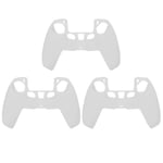 Eco‑friendly Gamepad Case Soft Game Console Accessory,for Game,for Gamepad Protection,for PS5 Game Console(white)