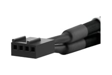 Noctua NA-SYC1 chromax.black - strömkabel till fläkt - 4-stifts PWM till 4-stifts PWM - 11.5 cm