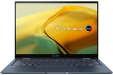Asus PC portable Zenbook Flip 14 UP3404VA 14" 360 OLED 2.8K Intel Core i7 1360P RAM 16 Go LPDDR5 1 To SSD Bleu INTEL EVO