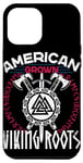 iPhone 12 Pro Max American Viking with Nordic Roots Design Case