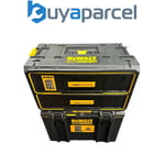 Dewalt Toughsystem Box DWST83295-1 Mobile Storage Box Trolley 2 Piece Set