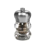 Cole & Mason H307091P Ascot Pepper Mill, Precision+, Stainless Steel/Acrylic, 100 mm, Single, Includes 1 x Pepper Grinder