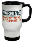 Warning Poker Travel Mug Gambler Gambling Texas Hold'em Games Solitaire Cup Gift