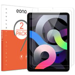 Amazon Brand-Eono 2 Pack Screen Protector for 2020 iPad Air 4, iPad Air 5, Tempered Glass for iPad Air 4th generation 10.9-inch, Bubble Free, Anti Scratch, Alignment Frame