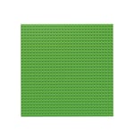 BiOBUDDi Byggeplade - 1 stk Lysgrøn - Mål: 25 x 25 cm (32 x 32 knopper)