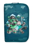 Beckmann Norway Single Section Pencil Case W/Content, Jungle Game Blå