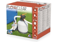 Bestway FlowClear sandfilterpump, 11 355 l/h