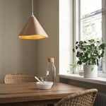 IKEA IKEA ZEBRASÄV taklampa, brun/papper, 35 cm, cm 35 cm