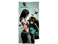 Mortal Kombat Gamer Bath Handduk - 100 Procent Bomull