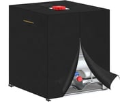 IBC Housse de Protection pour Réservoir d'eau 1000 L Bache Couverturef Réservoir IBC d'eau de Pluie Housse Cuve 1000L Anti UV Imperméable Couverture Container Réservoir IBC 120x100x116cm