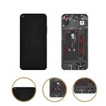 Huawei Nova 5T Replacement LCD Screen Display Touch Digitizer Assembly + Frame