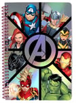 Anteckningsbok 140-sidor A5 - Avengers