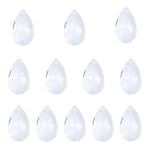 12 Pcs Crystal Chandelier Beads Crystal Drops Chandelier Crystals Replacement