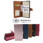 Skimblocker Samsung Galaxy S20 FE 5G Plånboksfodral Petrol