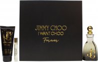 Jimmy Choo I Want Choo Forever Gift Set 100ml EDP + 100ml Body Lotion + 7.5ml EDP