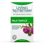 Living Nutrition Organic Milk Thistle - 60 Capsules