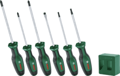 Bosch DIY Skruvmejselset 6 Delar M/Magnet