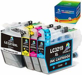 Double D Lc3219xl Ink Cartridges Compatible For Brother Lc3219 Lc3217 Work With