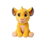 Simba Disney Lion King Character 25cm tall, Celebrating 30 Years of The Lion King, cuddly soft toy for kids and adults for birthday and gift or just collect them all