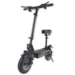 SILOLA Foldable Electric Scooter, Leisure Scooter High Speed E-Scooter 48V / 1000W Motor 60 Km/H 11 '' Vacuum Tires with Cruise Control