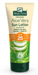 Aloe Pura organic Aloe Vera Sun Lotion SPF 25 200ml. BBE 11/2025