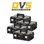 DeWalt DWST1-70703 x 4 TStak II Power Tool Storage Box 13.5L T-STAK Case