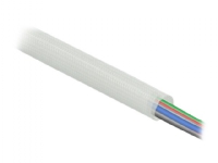 Delock Fiberglass Sleeving - Böjligt kabelrör - 2 m - vit