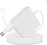 Chargeur MacBook Pro L-Tip 60W Adaptateur Rapide Compatible avec Mac Pro13 15"" Pouces 2009 2010 2011 2012à Mi-2012, Chargeur en L-Tip 60W Modèle A1278,A1181,A1184,A1185,A1344,A1330