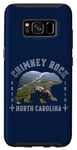 Coque pour Galaxy S8 NC Black Bear Cheminée Rock State Park Skyline Caroline du Nord