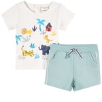 Carrément Beau Savannah T-shirt Och Shorts Set Grön | Grön | 3 months