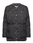 Tjw Quilted Lt Down Jacket Black Tommy Jeans