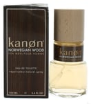 Norwegian Wood by Kanon for Men EDT Cologne Spray 3.4 oz Shopworn NEW