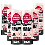 Original Source Vanilla Milk and Raspberry Shower Gel 100 Percent Natural Fra...