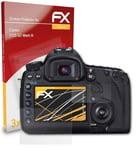 atFoliX 3x Screen Protection Film for Canon EOS 5D Mark III matt&shockproof