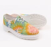 NEW IN BOX! Dr Martens Vegan Lester Tie-Dye Shoes Size UK 3