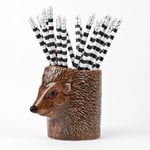 Pennkopp Hedgehog, Handmålat stengods