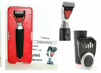 Paul Anthony 3in1 Mono Blade Trimmer Trims Shaves Styles Hair Men Beard Grooming