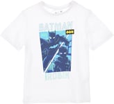Batman T-skjorte, White, 4 år