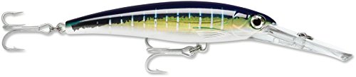 Rapala - Leurre de Pêche X-Rap Magnum - Matériel de Pêche avec Grande Bavette Plongeante - Leurre Pêche en Mer - Profondeur de Nage 9m - 16cm / 72g - Fabriqué en Estonie - Bluefin Trevally UV