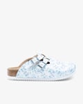 Birkenstock Professional Kay Narrow Blooming Roses Blue Blå. 43